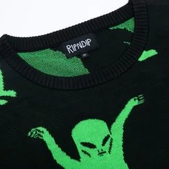 Unisex Ripndip Alien Dance Party Knit Sweater