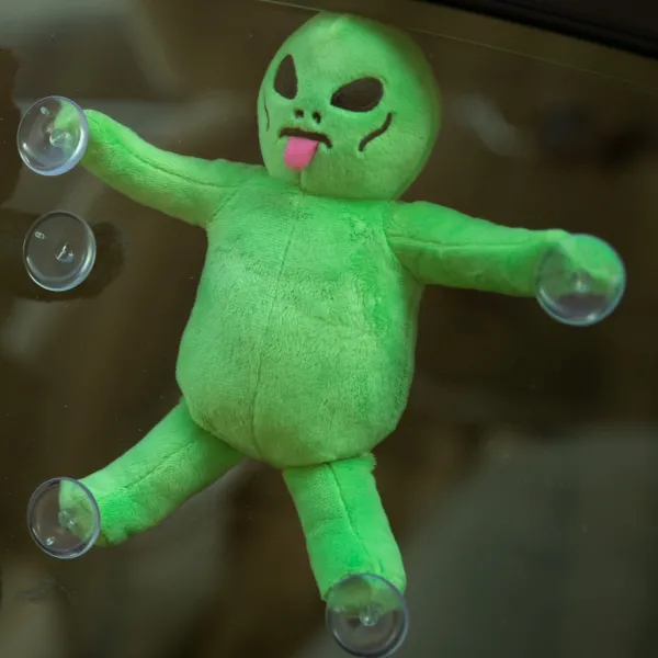 Unisex Ripndip Alien Window Plush Suction Cup Plush Doll