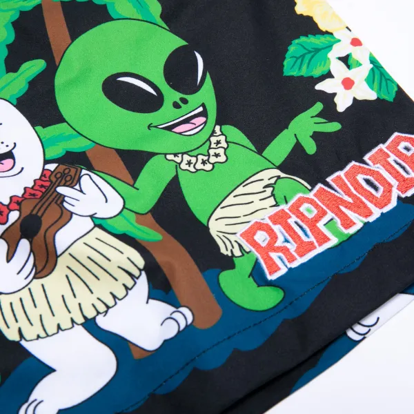 Unisex Ripndip Aloha Nerm Swim Shorts