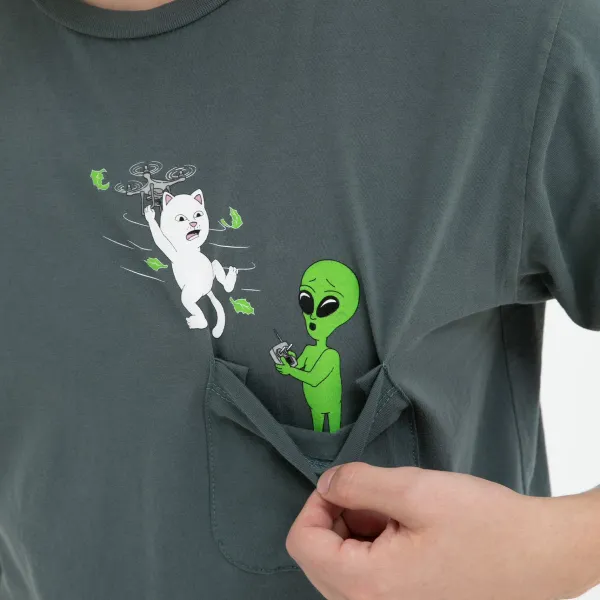 Unisex Ripndip Bye Bye Pocket Tee