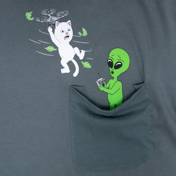 Unisex Ripndip Bye Bye Pocket Tee