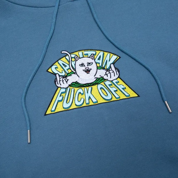 Unisex Ripndip Capitan Fuck Off Embroidered Hoodie