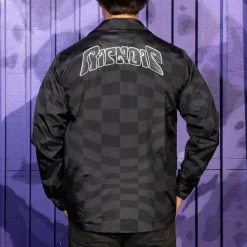 Unisex Ripndip Checked Coaches Jacket