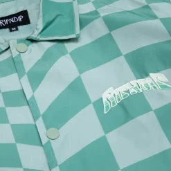 Unisex Ripndip Checked Coaches Jacket