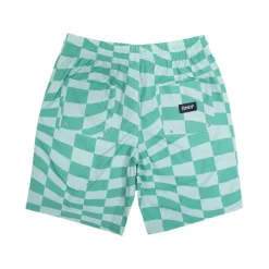 Unisex Ripndip Checked Swim Shorts