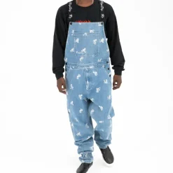 Unisex Ripndip Dance Party Denim Overalls