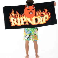 Unisex Ripndip Devils Work Beach Towel
