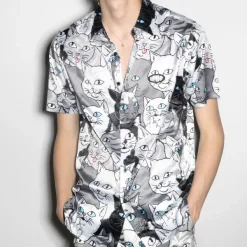 Unisex Ripndip Family Tree Button Up