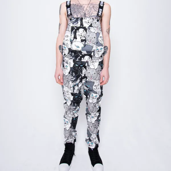 Unisex Ripndip Family Tree Twill Overalls