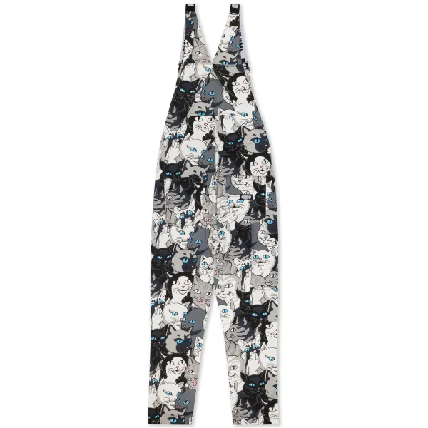 Unisex Ripndip Family Tree Twill Overalls