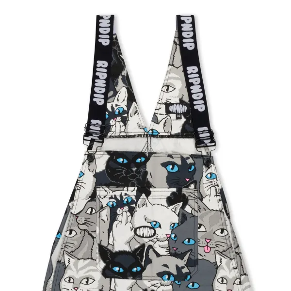 Unisex Ripndip Family Tree Twill Overalls