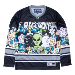 Unisex Ripndip Flower Child Hockey Jersey
