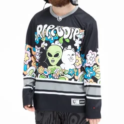 Unisex Ripndip Flower Child Hockey Jersey