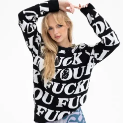 Unisex Ripndip Fuck You Knit Sweater
