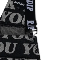Unisex Ripndip Fuckin Fuck Denim Overalls