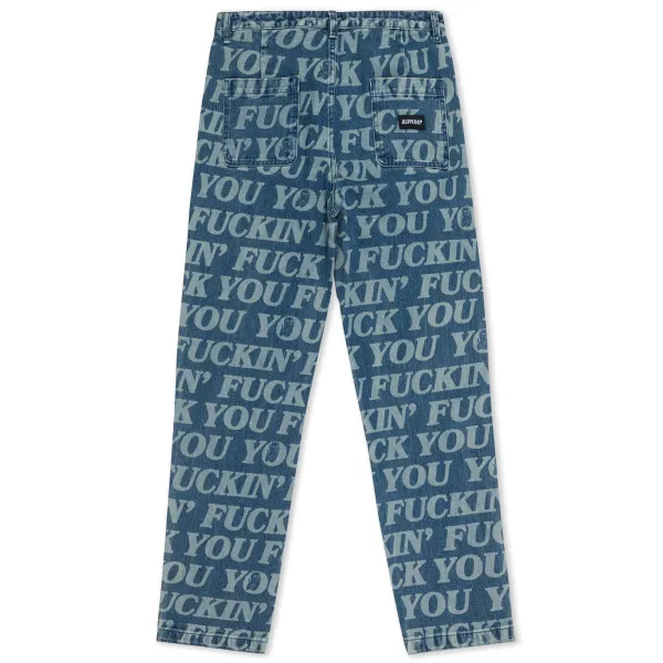 Unisex Ripndip Fuckin Fuck Denim Pants