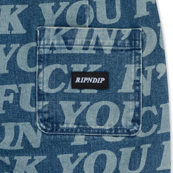 Unisex Ripndip Fuckin Fuck Denim Pants