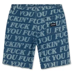 Unisex Ripndip Fuckin Fuck Denim Shorts