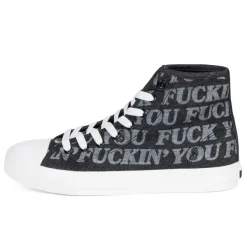 Unisex Ripndip Fuckin Fuck High Top Shoes