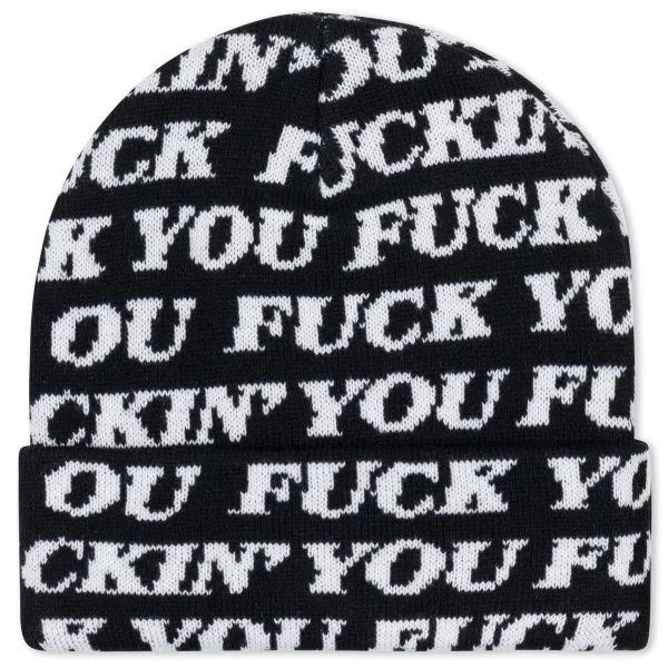 Unisex Ripndip Fuckin Fuck Knit Beanie