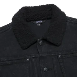 Unisex Ripndip Fucking Fuck Denim Sherpa Jacket