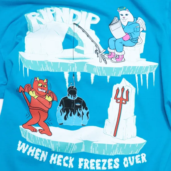 Unisex Ripndip Heck Freezes Over Tee