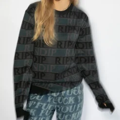 Unisex Ripndip Highland Knit Sweater