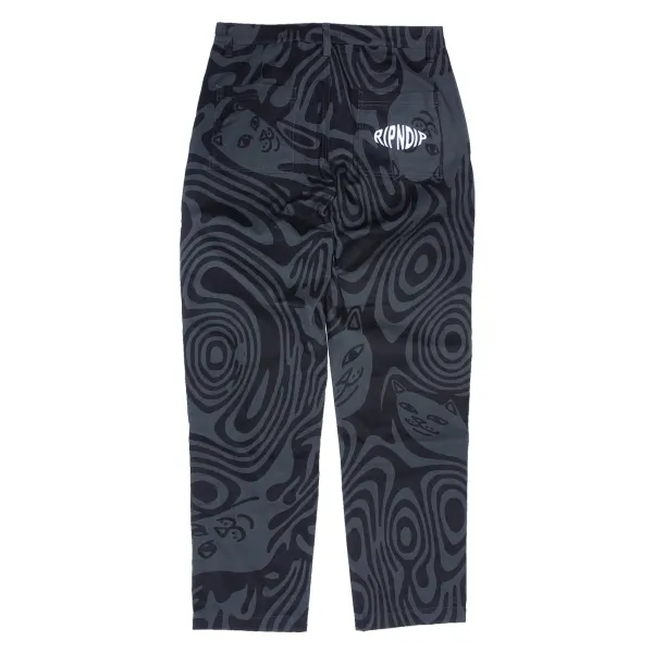 Unisex Ripndip Hypnotic Cotton Twill Pants