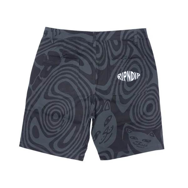 Unisex Ripndip Hypnotic Cotton Twill Shorts