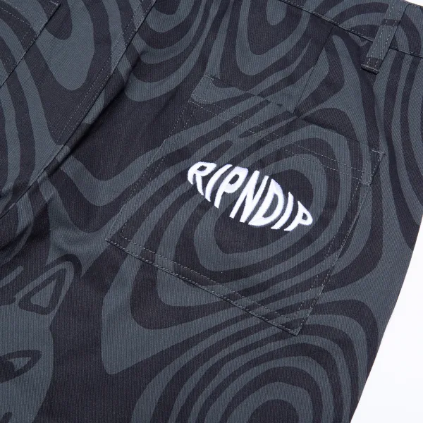 Unisex Ripndip Hypnotic Cotton Twill Shorts