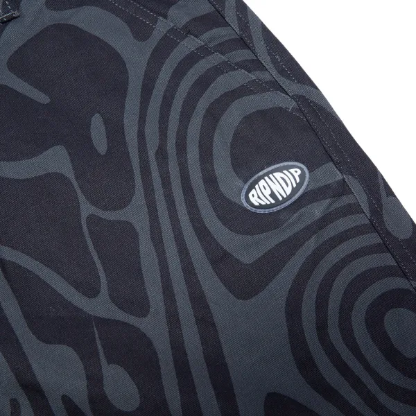 Unisex Ripndip Hypnotic Cotton Twill Shorts