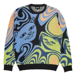 Unisex Ripndip Hypnotic Knitted Sweater