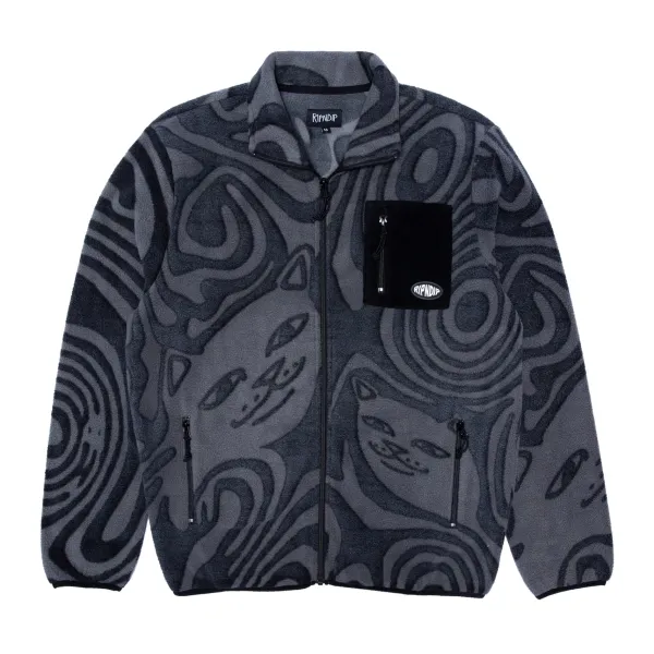 Unisex Ripndip Hypnotic Polar Fleece Jacket