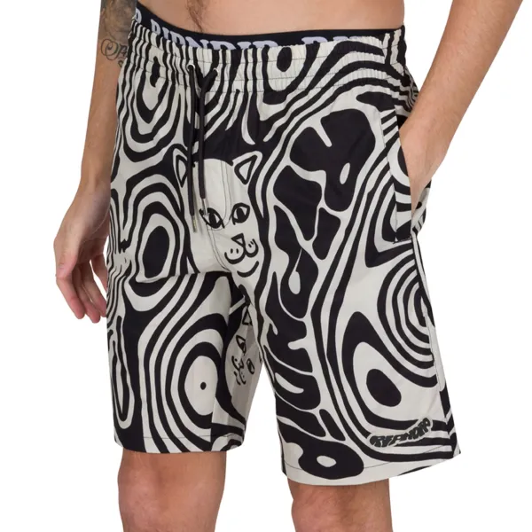 Unisex Ripndip Hypnotic Swim Shorts