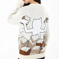 Unisex Ripndip Lets Get This Bread Knit Sweater