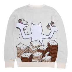 Unisex Ripndip Lets Get This Bread Knit Sweater