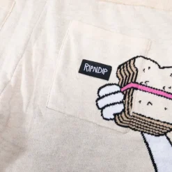 Unisex Ripndip Lets Get This Bread Knit Shorts