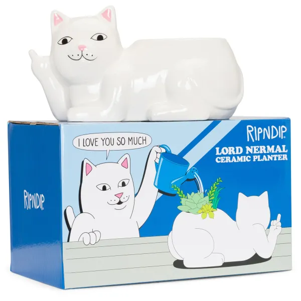 Unisex Ripndip Lord Nermal Ceramic Planter