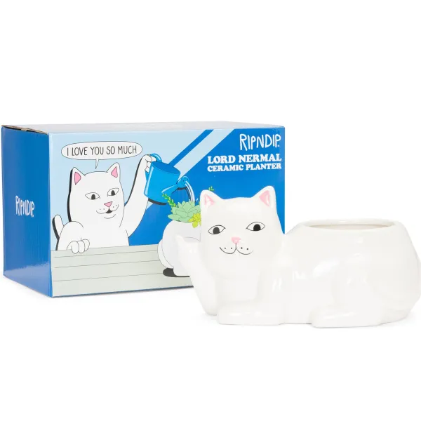 Unisex Ripndip Lord Nermal Ceramic Planter