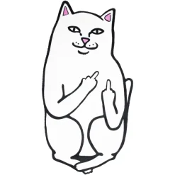 Unisex Ripndip Lord Nermal 6Ft Rug