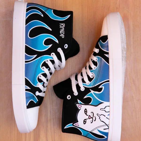 Unisex Ripndip Lord Nermal Hades High Top Shoes