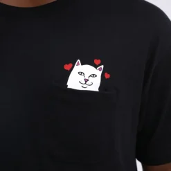Unisex Ripndip Lord Nermal Loves Pocket Tee