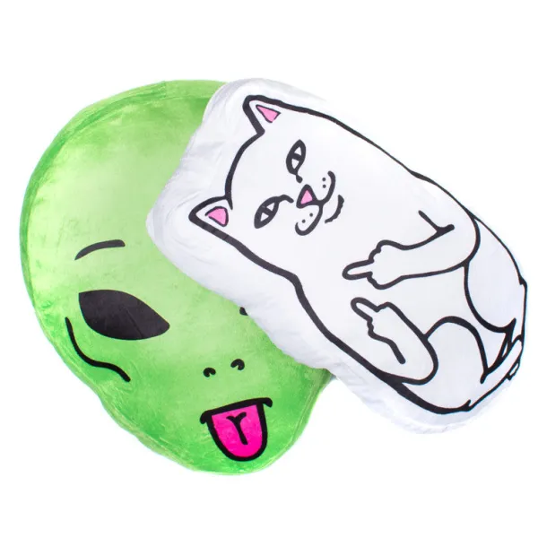 Unisex Ripndip Lord Nermal Pillow