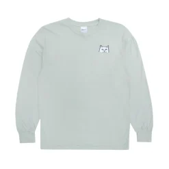 Unisex Ripndip Lord Nermal Pocket Long Sleeve