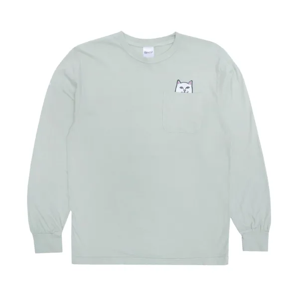 Unisex Ripndip Lord Nermal Pocket Long Sleeve