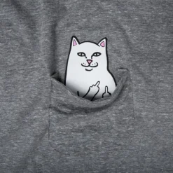 Unisex Ripndip Lord Nermal Pocket Tee
