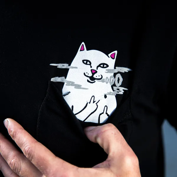 Unisex Ripndip Lord Nermal Smokey Pocket Tee