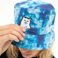 Unisex Ripndip Lord Nermal Tie Dye Bucket Hat