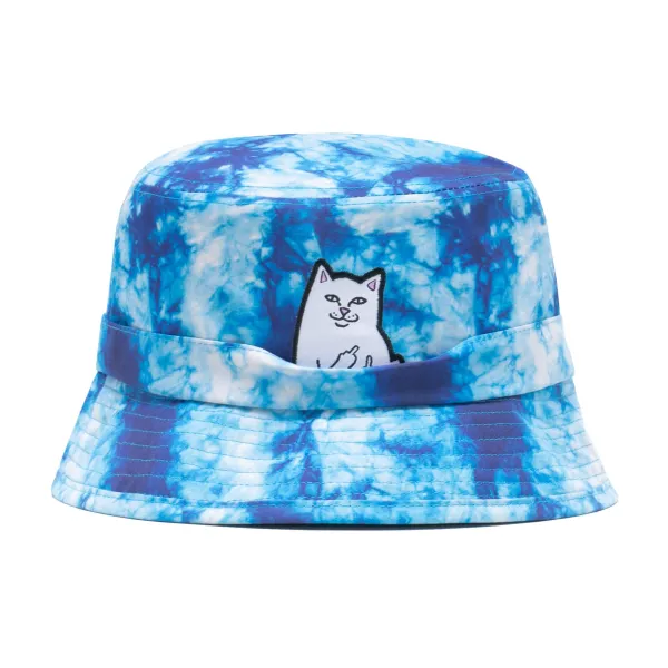 Unisex Ripndip Lord Nermal Tie Dye Bucket Hat