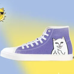 Unisex Ripndip Lord Nermal Uv Activated High Tops
